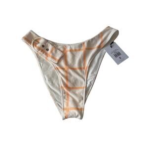 Anthropologie Revel Rey Swim Resort NWT Hayes Bottom Geo Crepe Bottom Medium